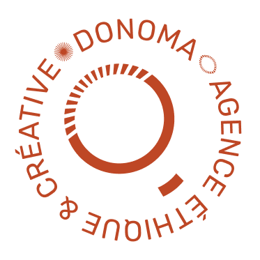 Badge Agence éthique et créative Donoma